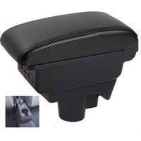 Car Opel Astra H Armrest box central console storage case driver elbow support