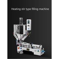 Heating Stirring Viscous Food Filling Machine for Honey, Chili Paste and Peanut Butter, Pneumatic Quantitative Packaging