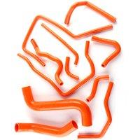 ZHUIJI Pipe For Subaru Impreza WRX STI GDA GDB GGA GGB EJ20 EJ25 Automobile Silicone Coolant Hose Kit Radiator Cooling Duct