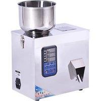 Stainless Steel Coffee Spice Jar Particle Filling Machine Semi Automatic Granule Powder Filling Machine