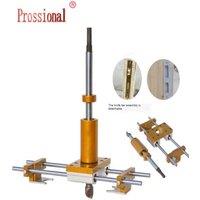 Wooden Door Lock Hole Opener Kit Lock Mortiser Slotter Jig Key Hole Drilling Guide Installation Lock Hole Locator