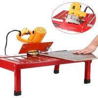 Portable 220v Desktop Sliding Ceramic Tile Chamfering Machine 45 Degree Chamfering Machine Begonia Angle Grinding Groove Chamfer