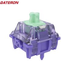 Gateron Magnetic First Genty Silent Switch Linear Double Rail Structure Freely Setting Pre-Travel Mute Magnetic Keyboard Switch
