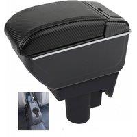 Car Opel Astra H Armrest box central console storage case driver elbow support rest arm