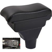 Opel Meriva Armrest box central console storage case driver elbow support carbon fibre