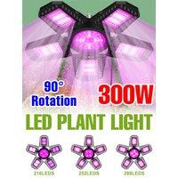 300W E27 LED Grow Light Full Spectrum Hydroponics Cultivation Lamp For Indoor Greenhouse Tent Flower Vegetables Plant AC100-277V
