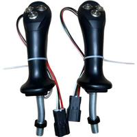 New three button handle excavator wood grabbing handle adhesive