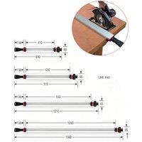 New Multifunctional Woodworking Guide Rail Clamp Table Saw Ruler Circular Edge Quick for Sheet Cutting
