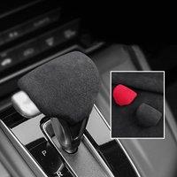 Alcantara Suede Car Gear Shift Knob Cover Accessories Trim For Honda CRV 2017-2021 Breeze URV 2017-2023, Avancier 2017-2023