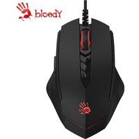 A4TECH Bloody V8MA Gaming Mouse,8 Buttons,Durable XGlide Metal Armor Boot,P3104 Gaming Optical Engine,3200 CPI,1000 Hz