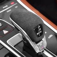 Car Gear Shift Knob Cover Stick Head Protector Car Accessories Auto Trim For Porsche Panamera 2017-2023