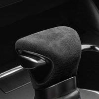 Car Gear Shift Knob Cover Stick Head Overlays Protector Interior Accessories Auto Trim For LEXUS ES UX LX