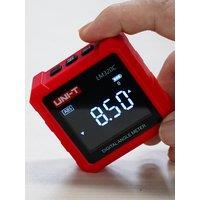 UNI-T Digital Angel Meter LM320C Inclinometer 3 Side Magnetic 4X90 Protractor Goniometer Relative & Absolute Angle Measurement