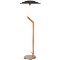 Scandinavian medieval living room sofa side suspended umbrella floor lamp Japanese wabi-sabi style bedroom decoration standing f