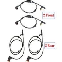 2 or 4 Pieces Abs Wheel Speed Sensor for Mercedes-Benz C250 C300 OE# 2045400117, A2045400117, 2045400317, A2045400317