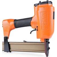 KAMSIN N838 16 Gauge Construction stapler,Industrial Pneumatic Heavy Wire Staple for Car Seats,Furniture Making Cabinets