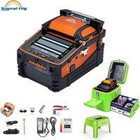AI-9 Signalfire Fusion Splicer Machine 6 Motor 5S Splicing Machine with VFL Optic Power Meter Tool Kits