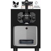 Commercial Soft Ice Cream Machine Desktop Automatic Single Flavor Ice Cream Maker Frozen Yogurt Machine