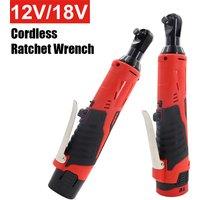 Cordless Ratchet Wrench 3/8'' Electric Rechargeable Screwdriver Removal Screw Nut Car Repair Tools For Makita 12V/18V Battery