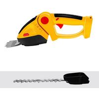 24V Electric Hedge Trimmer 2 in 1 Grass Trimmer Household Handheld Lawn Mower Garden Bush Scissors Matching with Makita Battery