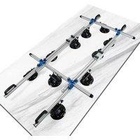 New Multifunctional Large Format Tile Slab Carry System Granite Ceramic Tile Handling Lifter Tool with Silicone Suction Cups