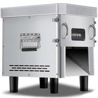 Electric Meat Cutter Machine Commercial Household Stainless Steel Automatic Meat Slicer Shred Dicing Machine 850W