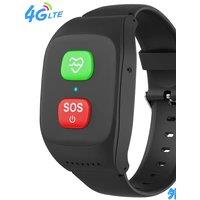 Hot Sale GPS TrackerWatch 4G Elderly alarm Tracking Bracelet Health monitor SOS IP67 Waterproof Locator Fall Alert Tracker