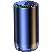 Car Air Fresheners Long-Lasting Aroma Humidifier Electronic Car Fragrance LED Light Show Car Perfume Diffuser Essential Oil Mist