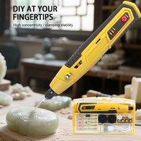 3 Speed Electric Rotary Tool Handheld DIY Mini Power Tool Multi-functional Wood Carving Engraving Machine Jade Polishing Pen