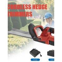 Cordless Electric Hedge Trimmer Pruning Saw Lawn Mower Garden Trimming Tea Picking Greening Floral Gardening Power Tools