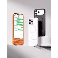Akko MetaKey Phone case With Keyboard 37 keys Mini Phone Keyboard PU TPU with Magnetic Support For iPhone 16 Pro Max 17 Pro Max