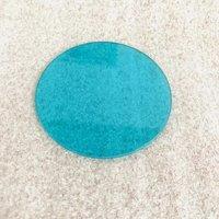Size Diameter 81mm And 2mm Thickness Blue Optical IR Cut Filter Glass QB21
