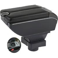 For Citroen C4 Armrest Box Citroen C4 Car Armrest Auto Storage Box Arm Bracing heighten Interior Details Retrofit Part