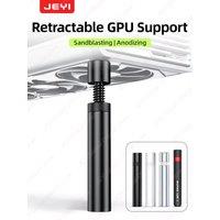 JEYI Adjustable Graphics Card Heavy Duty GPU Anti-Sag Bracket-Support for Desktop PC Universal Case Mount Black/White/Silver