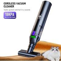 Portable Cordless Vacuum Cleaner 15000PA/18000PA Mini Handheld Lightweight Car Vacuum Cleaner Hair Dryer Air Pump Dust Blower
