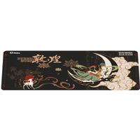 Akko Mouse Pad 900x400 Large Size Dunhuang Theme Rubber Mousepad Desk Pad Thick Seam Edge for Office Gamer Computer Accessories
