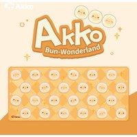 Akko Mouse Pad Bun-Wonderland 900x400 Large Size Rubber Mousepad Desk Pad Gamer Computer Accessories Thick Seam Edge for Gaming