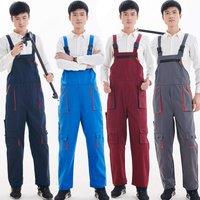 Plus Size Work Overall Uniform Men Women Working Coveralls Welding Suit Car Repair Workshop Mechanic Plus Size Clothes Cargo Pan