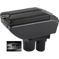 For Citroen C4 Armrest Box 301 Citroen C-Elysee Car Armrest Auto Storage Box Arm Bracing heighten Interior Details Retrofit Part