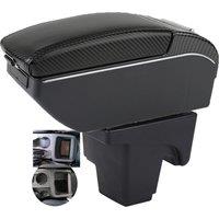 For Ford Focus III Armrest Box Ford Focus III 3 Car Armrest Auto Storage Box Arm Bracing heighten Interior Details Retrofit Part