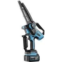 Handheld Lithium Chainsaw 4-Inch And 6-Inch. This Is A Powerful Digital Display Brushless Single Hand Saw Used For Logging전기톱