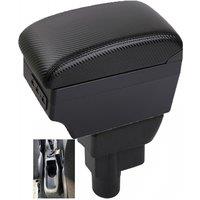 For Opel Corsa Armrest Box Opel Corsa Armrest Auto Storage Box Arm Bracing heighten Interior Details Retrofit Part