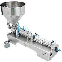 Semi Automatic Horizontal Pneumatic Piston Filling Machine Price for Shampoo Cosmetic Cream
