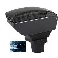 For Prius C Armrest Box Toyota Prius C Aqua Car Armrest Auto Storage Box Arm Bracing heighten Interior Details Retrofit Part