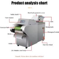 Multi-Function Electric Vegetable Cutter Shredder Slicer Machine Vegetable Crushing Machine