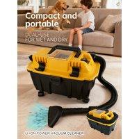 Cordless Vacuum Cleaner Portable Brushless Lithium-Ion Wet & Dry Vacuum Cleaner Home Car Cleaning Vacuum Cleaner for DeWalt