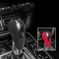 Car Gear Shift Knob Cover Handle Protector Trim For Porsche Macan Panamera 718 911 Cayenne Car Interior Accessories Auto