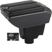 For Hyundai Elantra Armrest Box Hyundai Elantra XD Car Armrest Auto Storage Box Arm Bracing heighten Interior Details Retrofit