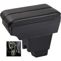 For Renault kaptur Armrest Box Renault kaptur Car Armrest Auto Storage Box Arm Bracing heighten Interior Details Retrofit Part