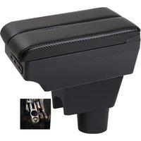 For Renault Duster Armrest Box Renault Duster Car Armrest Auto Storage Box Arm Bracing heighten Interior Details Retrofit Part